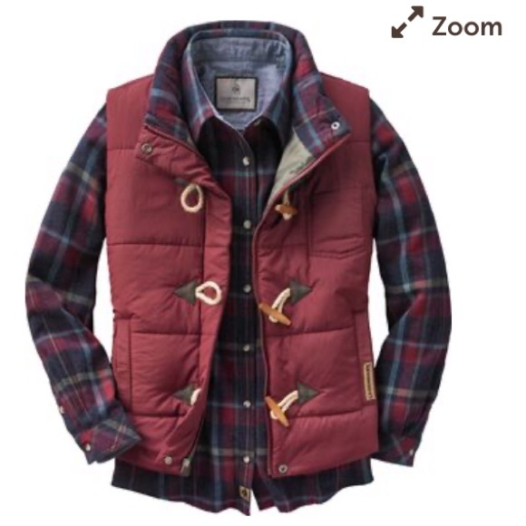 Legendary Whitetails Quilted Vest - Size Medium - Picture 3 of 5